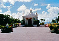 Wedding chapel at 2 lovers Point, Guam.