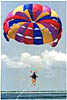 Parasailing is one of the top water sports on Guam.