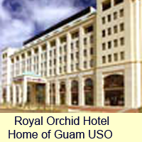 USO located in the Royal Orchid Hotel, San Vitores Road, Tumon, Guam.