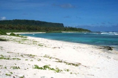 Sirena MWR Beach on Anderson AFB Guam.