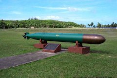 Japanese WWII Torpedo - Asan War in the Pacific National Park - Site of American invasion landings during the liberation of Guam in 1944.