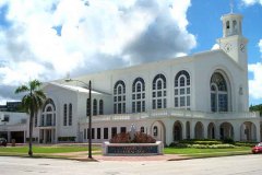 Dulce Nombre de Maria Basilica - The first Catholic Church on Guam constructed in 1669 on land granted by Chief Quiphua. The Church was destroyed in World War II and reconstructed in 1955.