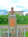 Statue of General Douglas Macarthur in Skinner Park, Hagatna, Guam