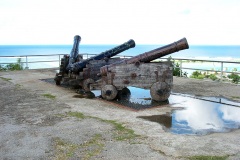 Fort Santa Agueda – Spanish Fort that protected the entrance to Hagatna Harbor between 1800 and 1820 still sits on the Hagatna, Guam Heights cliff line.