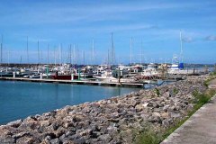 Agat Public Marina operated by Government of Guam and located about 3 miles South of US Naval Base Guam.