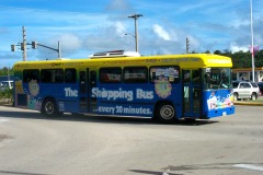 Guam trolleys, similar to London trolleys, with regular scheduled routes between major hotels and shopping areas are a convenient form of transportation for Guam visitors.
