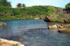 Inarajan Pools – Natural ocean pools recreation park in Inarajan in Southern Guam.
