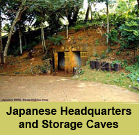 World War II Japanese headquarters and storage caves in Hagatna, Guam.